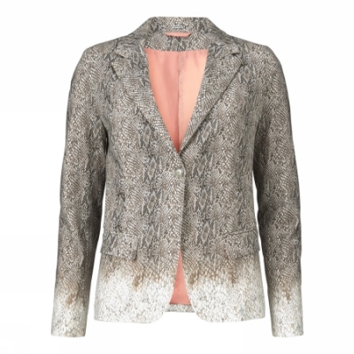 Gustav Printed Stretch Blazer - Snake Gustav Printed Stretch Blazer - Snake